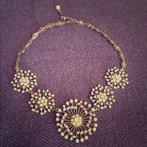 Reserved for starmleBronze and pearl necklace