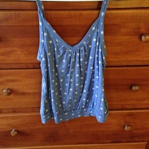 Blue pattern tank!