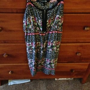 Patterned forever 21 dress!