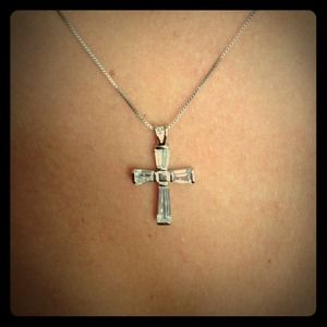 Sterling Silver Cross Necklace