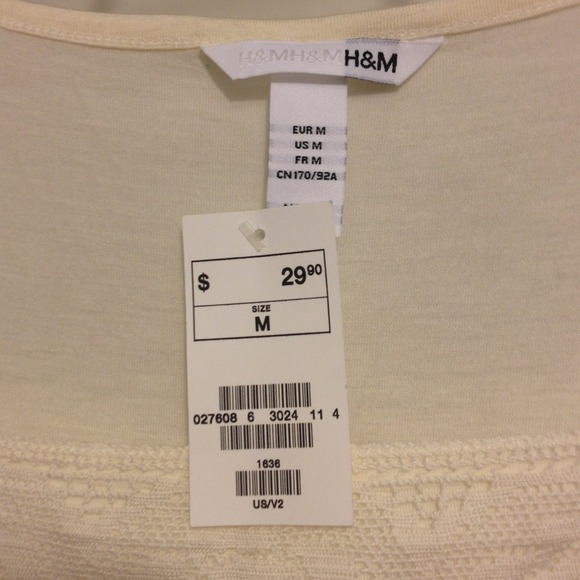 Off white Tunic Style Top - Picture 4 of 4