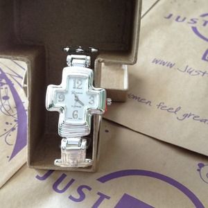 Just Jewelry Cross watch