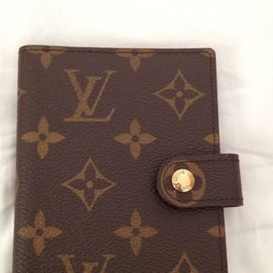 Authentic LV Monogram Diary Holder