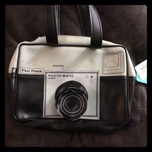 Paul Frank Black Camera Purse