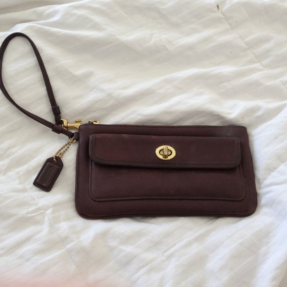 SOLD Coach wristlet