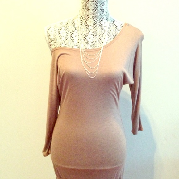 *SOLD* in bundle! Long off the shoulder top/dress