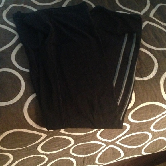 Black workout pants