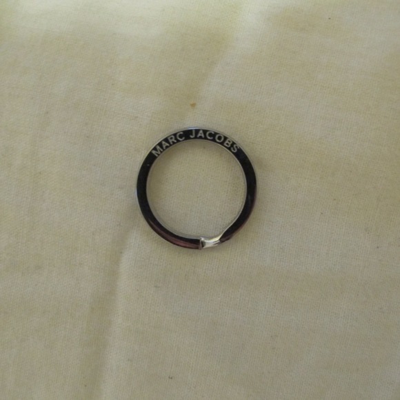 Silver Marc Jacobs ring