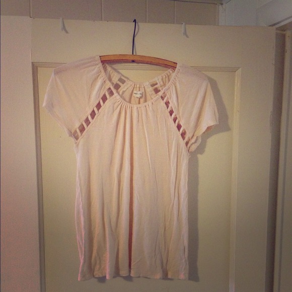 Silence & Noise cutout T shirt