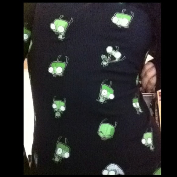 Very rare invader zim gir thermal long sleeve