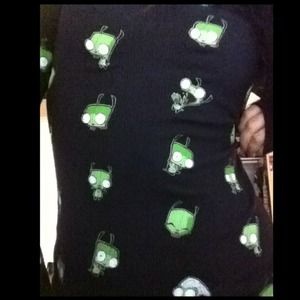 Very rare invader zim gir thermal long sleeve