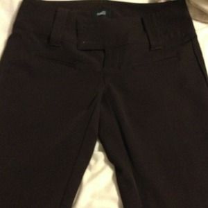 Dark brown dress pants