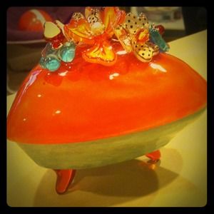 Blue and orange Lalo Jewelry box