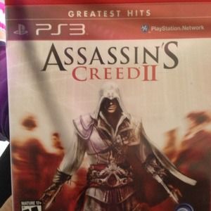 PS3 game Assasins Creed IIon HOLD