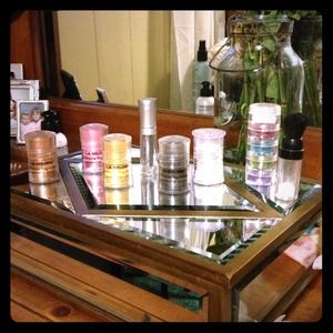 Makeup lot glitter and eye dust