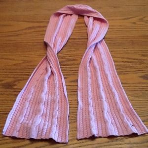 Pink Tommy Hilfiger Scarf.