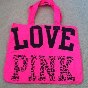 🔴RESERVED🔴 VS PINK large tote