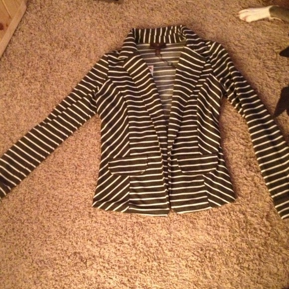 Cotton casual blazer