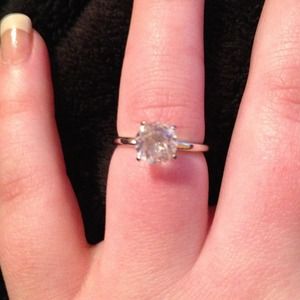 Sterling silver ring.