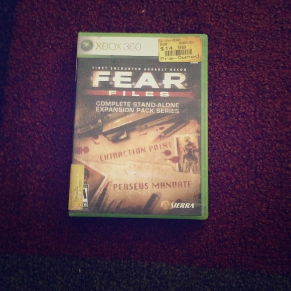 Fear files Xbox 360.