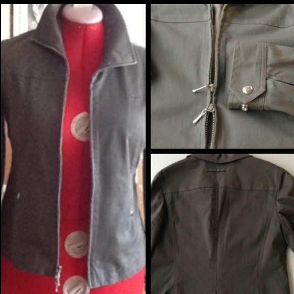 Randy Kemper Jackets & Blazers - 🚫BUNDLE🚫Brown Khaki Jacket & Open Back Jacket-M