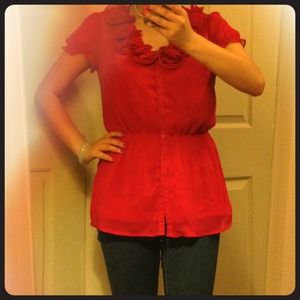 ❤❤cute and sexy floral blouse❤❤