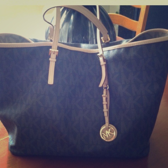 😊SOLD😊 MK Monogram Tote Bag