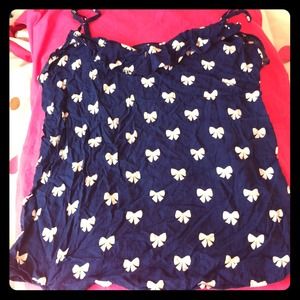Ruffle tank top blouse