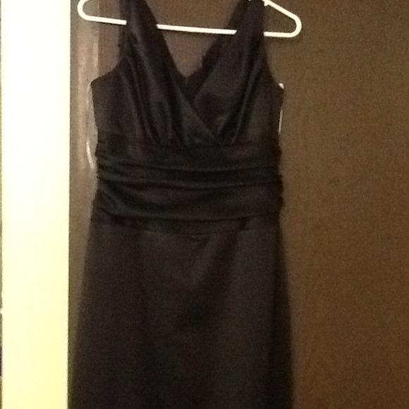 Long black formal dress