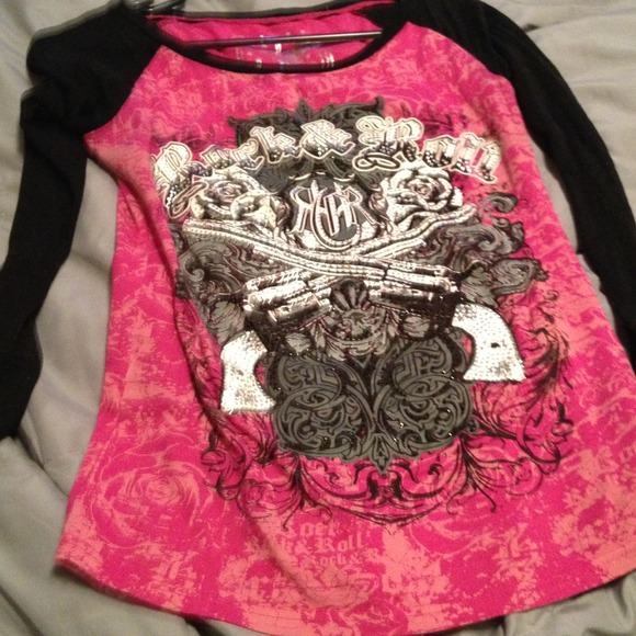 Rock and roll cowgirl long sleeve