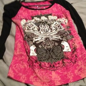 Rock and roll cowgirl long sleeve