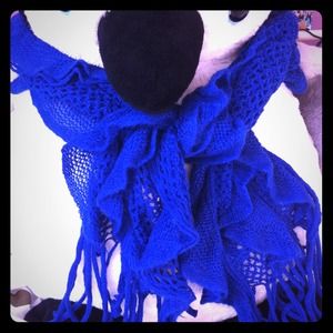 Light knitted scarf, super soft.