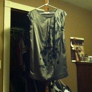 Reduced Gray silk dress