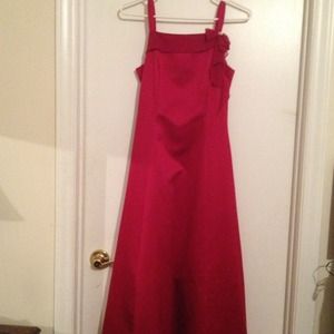 David's Bridal bridesmaid dress