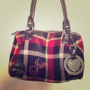 Plaid Juicy Handbag- PRICE REDUCED