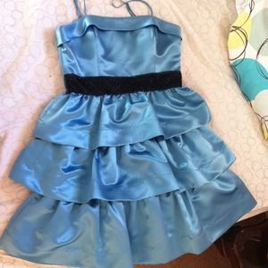 Blue homecoming/prom dress worn once