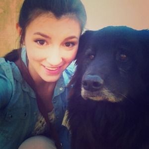 Meet your seller! And her dog! (: