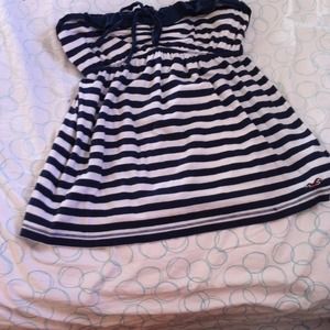 Strapless Hollister top