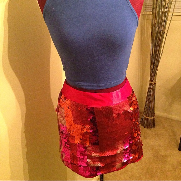 Sequin express skirt