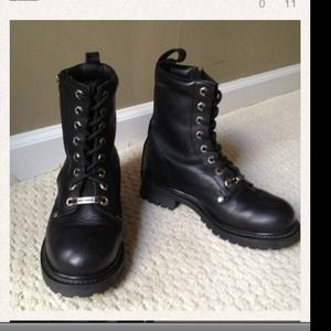 Harley Davison boots!