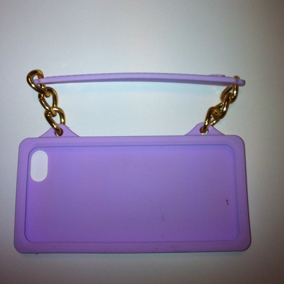 Brand New I-phone 5 Purple purse case. Cute !! - Picture 3 of 4