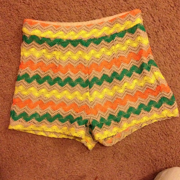 Forever 21 Pants - highwaisted knit shorts