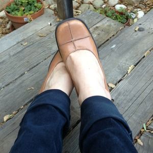 Amanda Smith leather heels, Made in Brazil