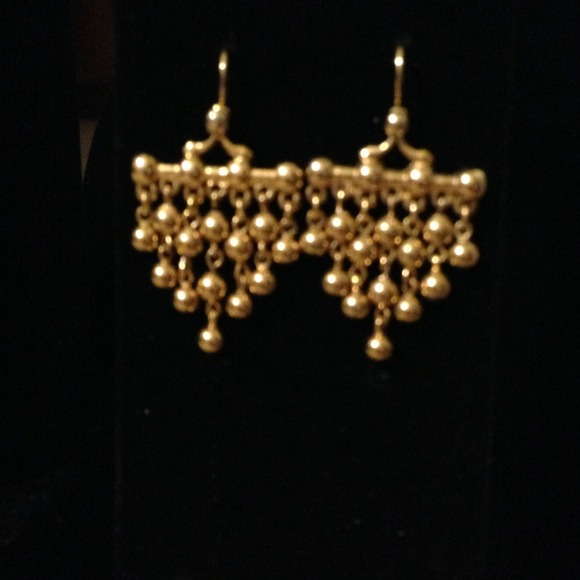 💋SOLD💋Beautiful goldtone Smithsonian earrings.
