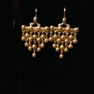 💋SOLD💋Beautiful goldtone Smithsonian earrings.