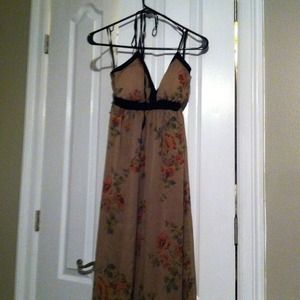 Jessica Simpson long floral dress