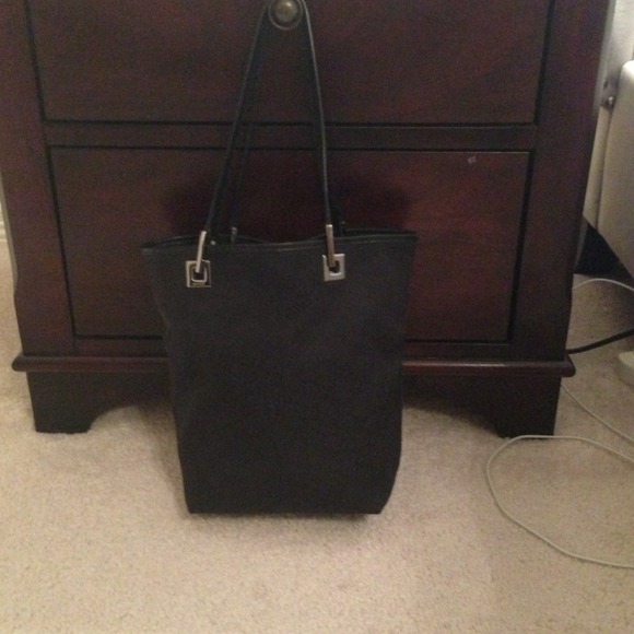 Authentic Black Gucci Tote