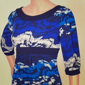 Max & Cleo by BCBG Marine Jersey Dress