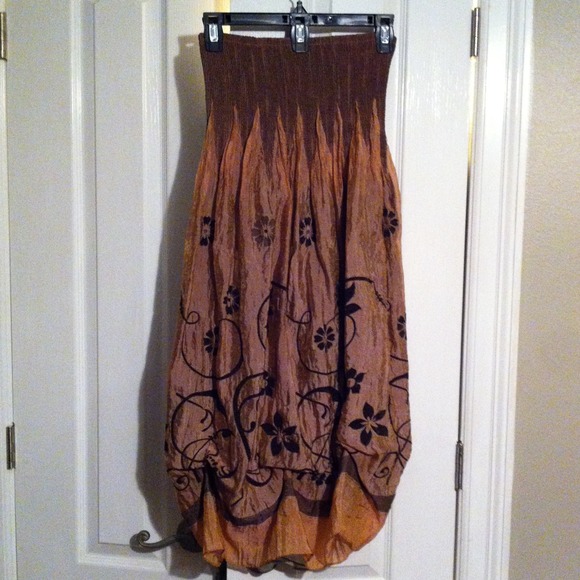 Brown dress