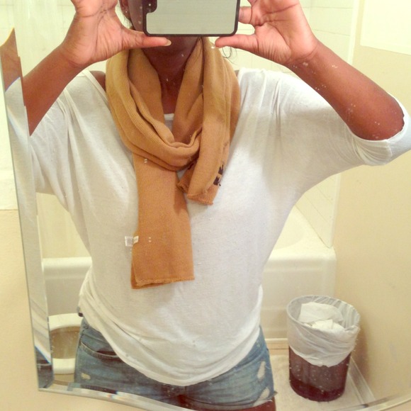 Caramel Timberland wool scarf -limited edition